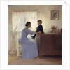 A Mother and Child in an Interior, 1898 by Peter Vilhelm Ilsted