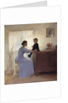 A Mother and Child in an Interior, 1898 by Peter Vilhelm Ilsted