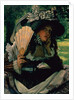 Girl with a Fan, 1870-1871 by James Jacques Joseph Tissot