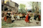 Silks and Satins at the Wedding Dance by Federigo Andreotti