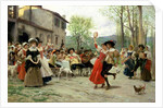 Silks and Satins at the Wedding Dance by Federigo Andreotti