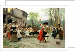 Silks and Satins at the Wedding Dance by Federigo Andreotti