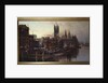 A View of the Houses of Parliament from the River Thames, London by Thomas Greenhalgh