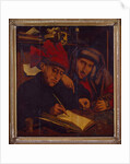 The Tax-Gatherers by Marinus van Reymerswaele
