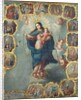 The Immaculate Conception with the Fifteen Mysteries of the Rosary by Miguel Cabrera