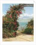 A Garden by the Sea by Frank William Warwick Topham