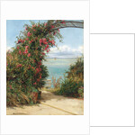 A Garden by the Sea by Frank William Warwick Topham