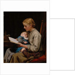 Rose and Bertha Gugger, 1883 by Albert Anker