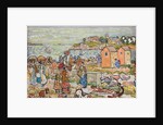 Bathers and Strollers, c.1919 by Maurice Brazil Prendergast