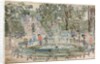 Fountain, Central Park by Maurice Brazil Prendergast