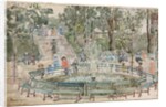 Fountain, Central Park by Maurice Brazil Prendergast