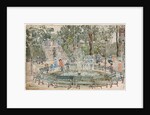 Fountain, Central Park by Maurice Brazil Prendergast
