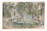 Fountain, Central Park by Maurice Brazil Prendergast