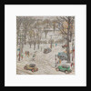 Street Scene in Winter by Robert Reid