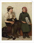 Tete a Tete, c.1888-1890 by John George Brown