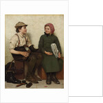 Tete a Tete, c.1888-1890 by John George Brown