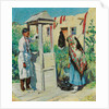 A Pueblo Well Scene by Walter Ufer