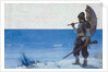 Robinson Crusoe: Endpaper, 1920 by Newell Convers Wyeth