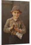 Newsboy, 1899 by Karl Witkowski