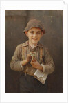 Newsboy, 1899 by Karl Witkowski
