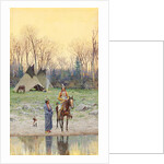 Indian on Horseback, 1899 by Henry Francois Farny