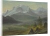 Mont Blanc by Albert Bierstadt