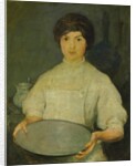 Girl with Pan by Charles Webster Hawthorne