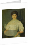 Girl with Pan by Charles Webster Hawthorne