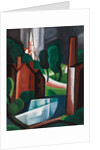 New Hampshire Town, 1931 by Oscar Florianus Bluemner