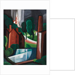 New Hampshire Town, 1931 by Oscar Florianus Bluemner