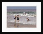 Children Playing in Surf by Edward Henry Potthast