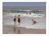Children Playing in Surf by Edward Henry Potthast