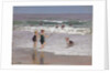 Children Playing in Surf by Edward Henry Potthast