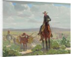 Texas of Old, c.1930 by William Herbert 'Buck' Dunton