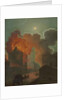 A Fire in Boston by Moonlight, c.1830-1835 by Robert Salmon