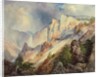 A Passing Shower in the Yellowstone Canyon, 1903 by Thomas Moran