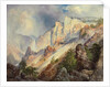 A Passing Shower in the Yellowstone Canyon, 1903 by Thomas Moran