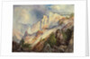 A Passing Shower in the Yellowstone Canyon, 1903 by Thomas Moran