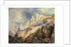 A Passing Shower in the Yellowstone Canyon, 1903 by Thomas Moran