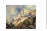 A Passing Shower in the Yellowstone Canyon, 1903 by Thomas Moran