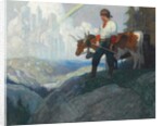 The Pioneer and the Vision, c.1918 by Newell Convers Wyeth