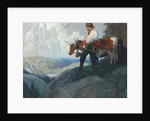 The Pioneer and the Vision, c.1918 by Newell Convers Wyeth
