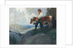 The Pioneer and the Vision, c.1918 by Newell Convers Wyeth