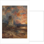 Sunset on the Moor, 1880 by Thomas Moran