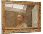 Self Portrait with a Bamboo Mirror; Autoportrait au miroir de bambou, c.1890 by Edouard Vuillard