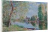 Spring in Moret-sur-Loing; Le printemps a Moret sur Loing, 1891 by Alfred Sisley