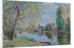 Spring in Moret-sur-Loing; Le printemps a Moret sur Loing, 1891 by Alfred Sisley