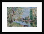 Spring in Moret-sur-Loing; Le printemps a Moret sur Loing, 1891 by Alfred Sisley