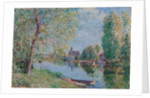 Spring in Moret-sur-Loing; Le printemps a Moret sur Loing, 1891 by Alfred Sisley