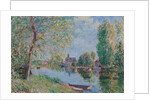 Spring in Moret-sur-Loing; Le printemps a Moret sur Loing, 1891 by Alfred Sisley